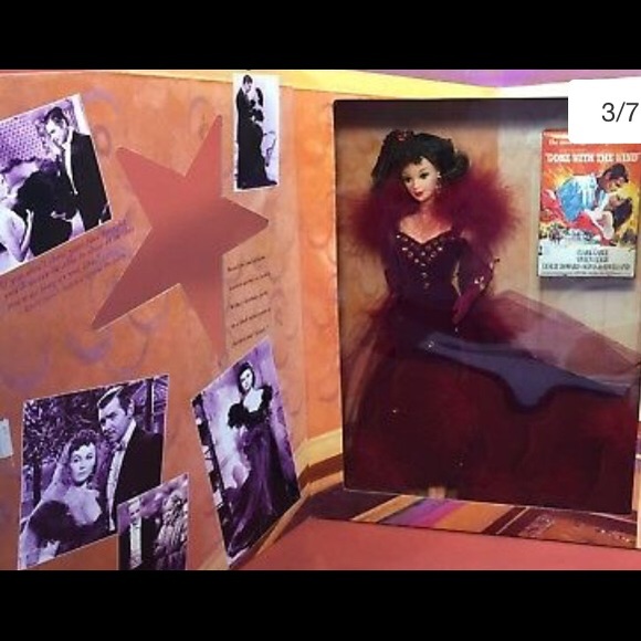 1994 Hollywood Legends Gone With The Wind Barbie - Picture 3 of 5